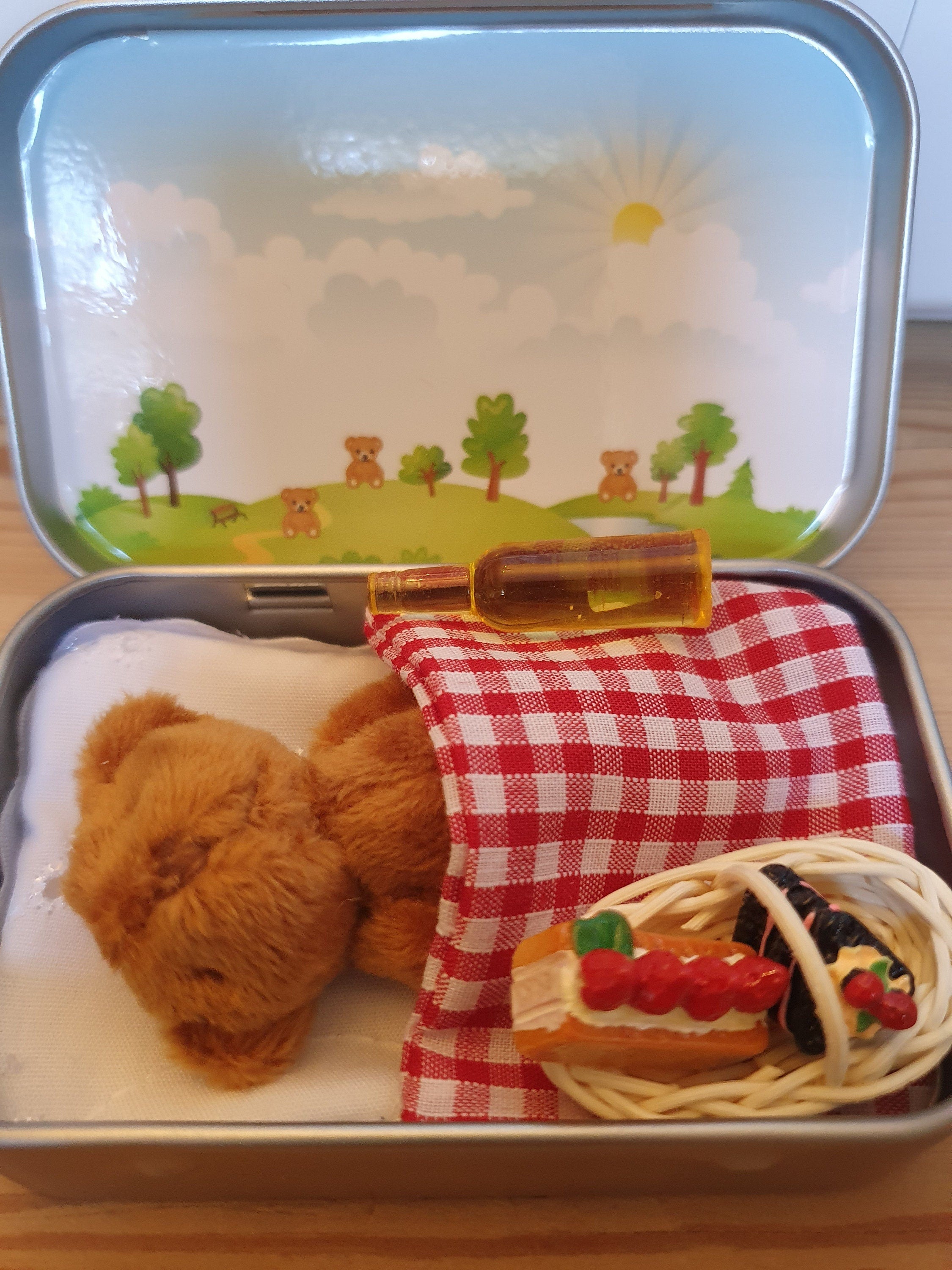 🧸 Glimsea™ Mini Teddy Bear – A Pocketful of Hugs
