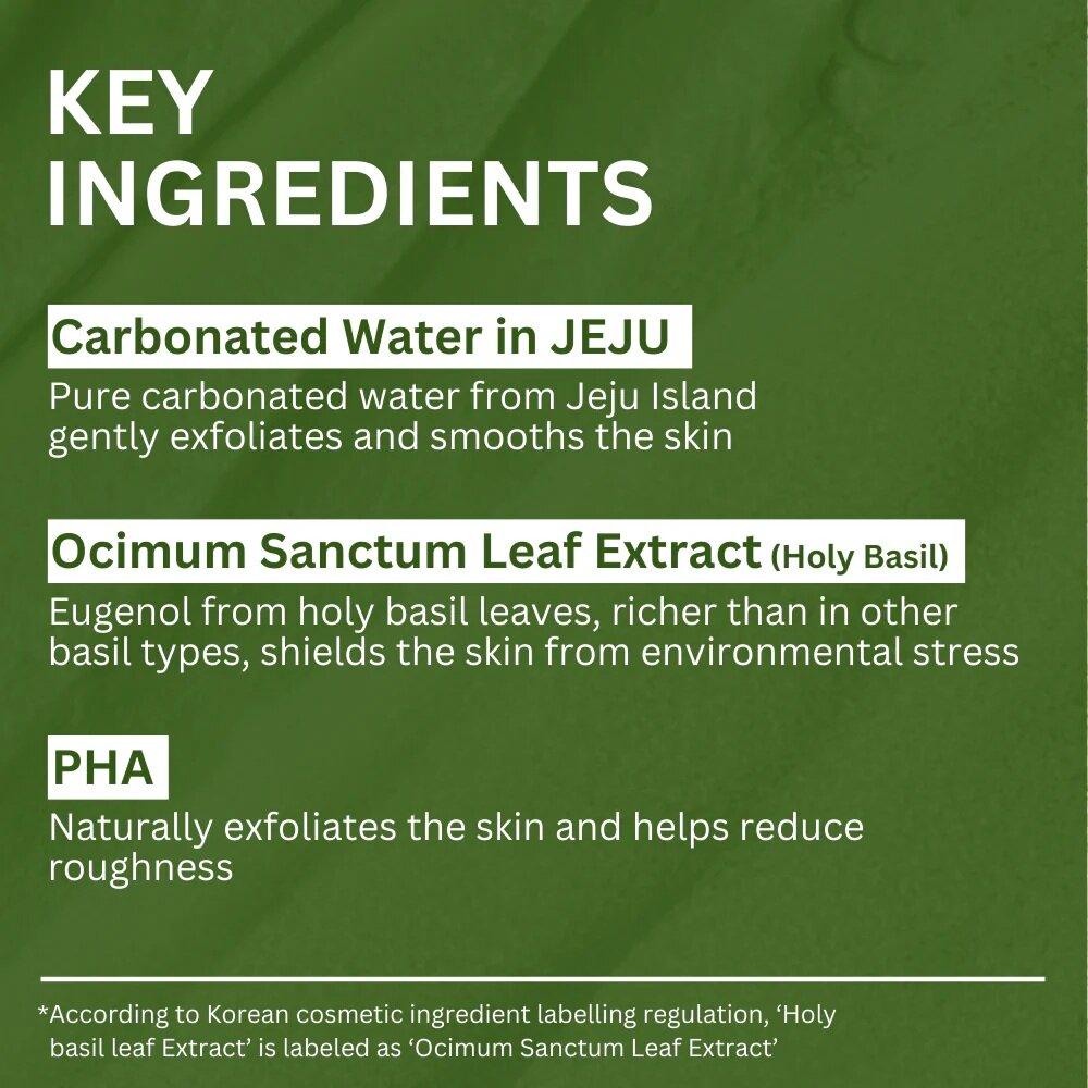 Glimsea™ Holy Basil Bubble Deep Mask