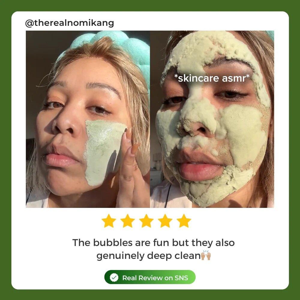 Glimsea™ Holy Basil Bubble Deep Mask