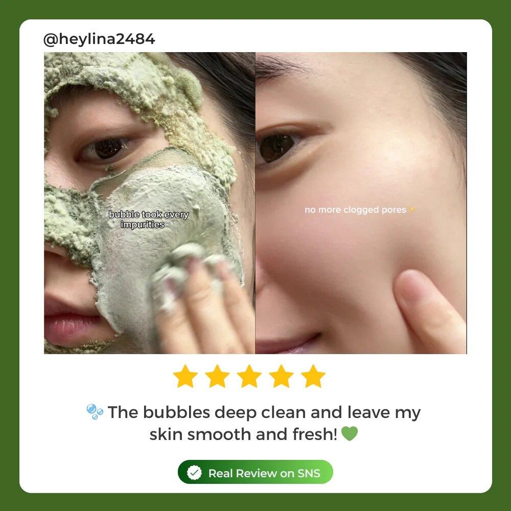 Glimsea™ Holy Basil Bubble Deep Mask